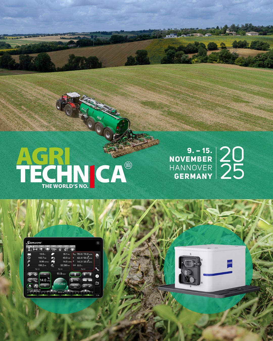 Samson Social Post Vorlage 1080 x 1350 - NIR Scan